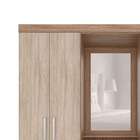 Guarda-roupa Casal Com Espelho Pérsia 4 Pt 3 Gv Nogal