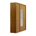 Guarda-roupa Casal Com Espelho Rita Premium Imbuia 3 Pt 4 Gv