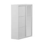 Guarda-roupa Casal Com Espelho Senegal 2 Pt Branco