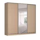 Guarda-roupa Casal Com Espelho Tunas I 3 Pt 3 Gv Noce