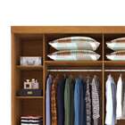 Guarda-roupa Casal Com Espelho Veneza Ii 6 Pt 4 Gv Cinamomo E