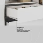 Guarda Roupa Casal Com Espelhos 3 Portas 4 Gavetas 100% Mdf L