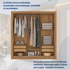 Guarda Roupa Casal Com Espelhos 3 Portas 4 Gavetas Quito Espr