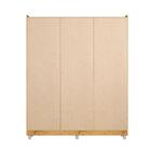 Guarda Roupa Casal Com Pés 10 Portas 4 Gavetas 2230 Araplac