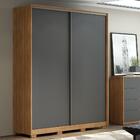 Guarda Roupa Casal Com Pés 2 Portas 3 Gavetas Epico D02 Amend