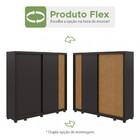 Guarda Roupa Casal Com Pés 2 Portas 4 Gavetas Velaris Flex Lo