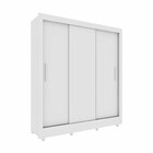 Guarda Roupa Casal Com Pés 3 Portas 4 Gavetas Taifa 190cm Esp