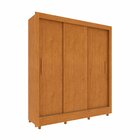 Guarda Roupa Casal Com Pés 3 Portas 4 Gavetas Taifa 190cm Esp