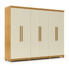 Guarda Roupa Casal Com Pés 6 Portas 100 Mdf Absolut New Gelius