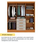 Guarda Roupa Casal Com Pés 6 Portas 4 Gavetas 180cm Arizona