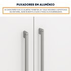 Guarda-roupa Casal Com Pés 6 Portas 8 Gavetas 270cm Sevilla