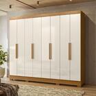 Guarda Roupa Casal com Pés 8 Portas Diplomata Moval