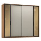 Guarda Roupa Casal Com Reflecta 4 Portas 4 Gavetas Laredo