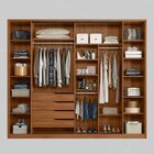 Guarda-roupa Casal Com Reflecta 4 Portas 4 Gavetas Laredo