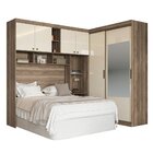Guarda Roupa Casal Compacto 6 Portas 7 Nichos 5 Gavetas Com E