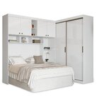 Guarda Roupa Casal Compacto 6 Portas 7 Nichos 5 Gavetas Paris