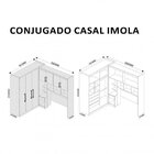 Guarda-roupa Casal Conjugado 7 Portas E 5 Gavetas Imola Móvei