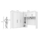 Guarda-roupa Casal Conjugado 7 Portas E 5 Gavetas Imola Móvei