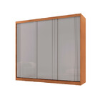 Guarda Roupa Casal Connor 100 Mdf 3 Portas 4 Gavetas E 6 Prat