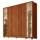 Guarda-roupa Casal Constantine 6 Portas 6 Gavetas Com Vidro R