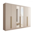 Guarda-roupa Casal Córdoba  6 Portas 6 Gavetas 100% Mdf Com E