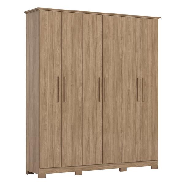 Guarda Roupa Casal Cover 6 Portas - Móveis Henn