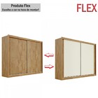 Guarda-roupa Casal Creta 2 Portas 4 Gavetas 100% Mdf Flex Ame