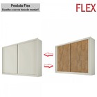 Guarda-roupa Casal Creta 2 Portas 4 Gavetas 100% Mdf Off Whit