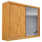 Guarda-roupa Casal Creta 2 Portas 4 Gavetas 100% Mdf Peroba/a