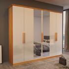 Guarda-roupa Casal Cyrus Com Esp 6 Portas 4 Gav Bom Pastor