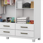 Guarda Roupa Casal D22 6 Portas 6 Gavetas Carioca Móveis