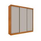 Guarda-roupa Casal Dacar 3 Pt 4 Gv Cinamomo E Off White