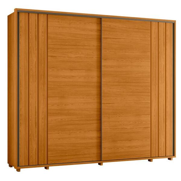 Guarda Roupa Casal Dalí Ripado 2 Portas Deslizantes - Madetec