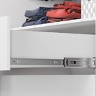 Guarda-roupa Casal De Canto 4 Portas 4 Gavetas Viena Branco A