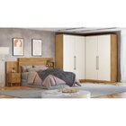 Guarda Roupa Casal De Canto 4 Portas 4 Gavetas Viena Móveis E