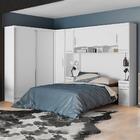 Guarda Roupa Casal De Canto Modulado Com 9 Portas, Muitos Nic