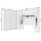 Guarda Roupa Casal De Canto Modulado Com 9 Portas, Muitos Nic