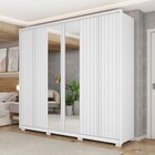 Guarda-roupa Casal Decimus 6 Portas 4 Gavetas Com Espelho Rip