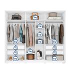 Guarda-roupa Casal Decimus 6 Portas 4 Gavetas Com Espelho Rip