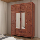 Guarda Roupa Casal Decorativo Alonso Madeira 08 Portas Com Es