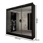 Guarda-roupa Casal Del Plata 3 Portas 4 Gavetas Espelhado Pre