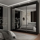 Guarda-roupa Casal Del Plata 3 Portas 4 Gavetas Espelhado Pre