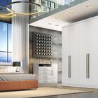 Guarda-roupa Casal Dello Plus 6 Pt 6 Gv Branco - Novo Horizon