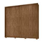 Guarda Roupa Casal Dhara 3 Portas 2 Gavetas Naturale