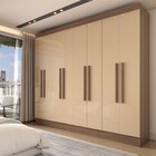 Guarda-roupa Casal Diplomata 8 Portas 4 Gavetas 100% Mdf Cast