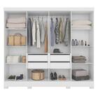 Guarda-roupa Casal Diplomata 8 Pt 4 Gv Branco