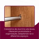 Guarda Roupa Casal Divino 6 Portas 4 Gavetas Com Pés Imbuia