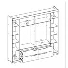 Guarda Roupa Casal Doble 4 Portas E 4 Gavetas Com Espelho - M