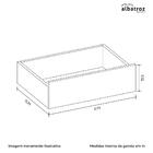 Guarda Roupa Casal Doble 4 Portas E 4 Gavetas - Móveis Albatr