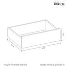 Guarda Roupa Casal Doble 4 Portas E 4 Gavetas - Móveis Albatr